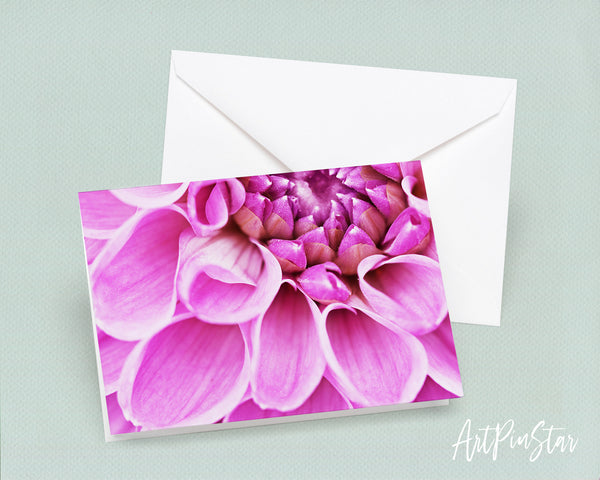 Chrysanthemum Flower Photo Art Customized Gift Cards