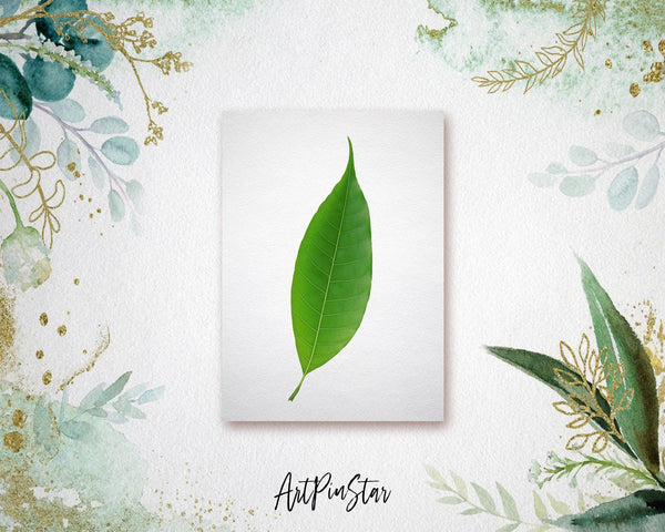 Green Leaf Botanical Garden Customized Greeting Card