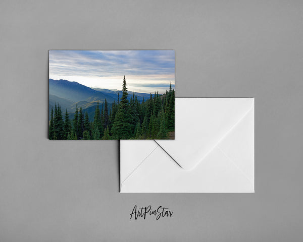 Olympic National Park, Washington Landscape Custom Greeting Cards