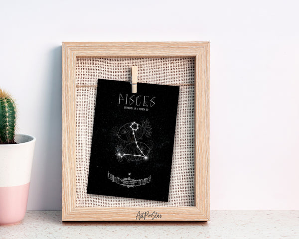Astrology Pisces Prediction Yearly Art Horoscope Customized Gift Cards
