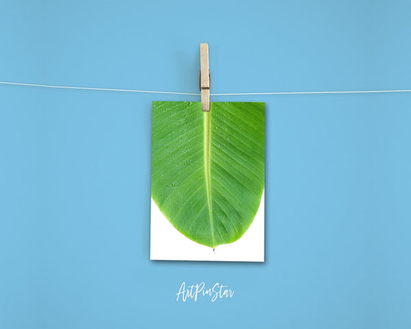 Banana leaf Botanical Garden Customized Greeting Card