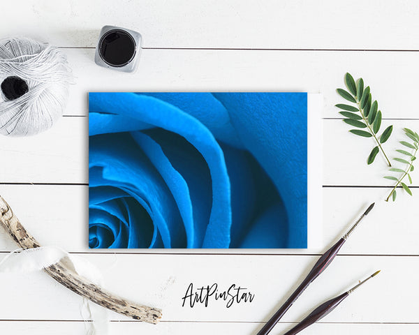 Rose Flower Photo Art Customized Gift Cards