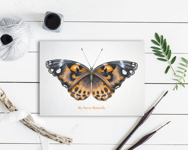 My Sweet Butterfly Butterfly Animal Greeting Cards