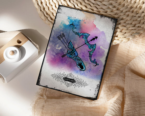Horoscope Sagittarius Prediction Yearly  Astrology Art Customized Gift Cards