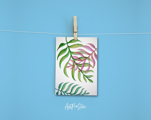 Jungle Element Botanical Garden Customized Greeting Card