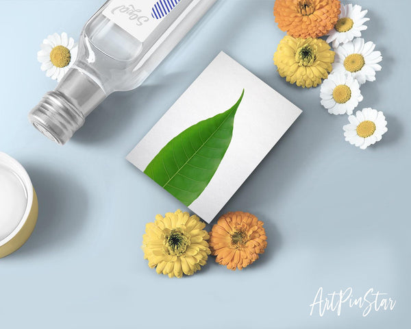 Green Leaf Botanical Garden Customized Greeting Card
