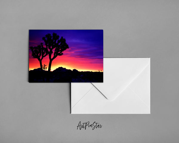 Sunrise Africa Landscape Custom Greeting Cards