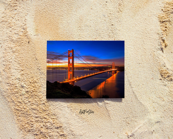 Golden Gate Bridge Landscape Custom Greeting Cards