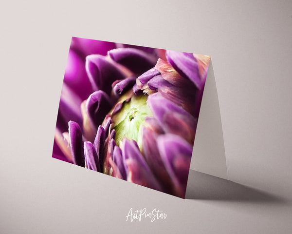Chrysanthemum Flower Photo Art Customized Gift Cards