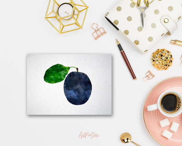 Blueberry Food Customized Gift Cards