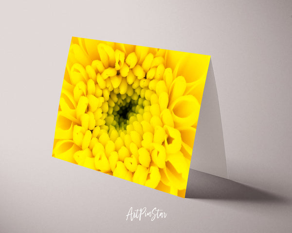 Chrysanthemum Flower Photo Art Customized Gift Cards