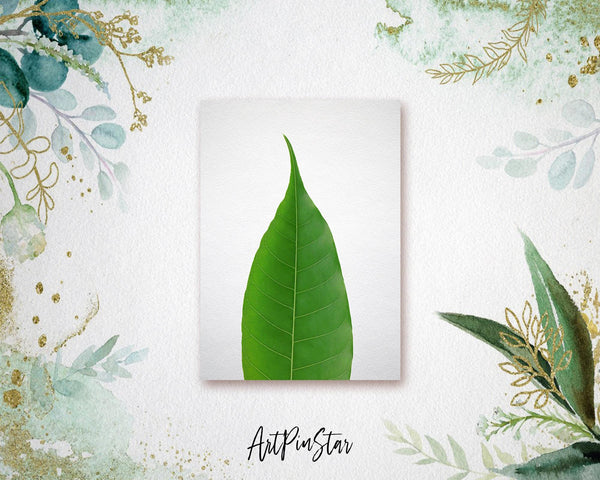 Green Leaf Botanical Garden Customized Greeting Card
