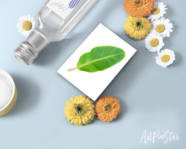 Banana leaf Botanical Garden Customized Greeting Card