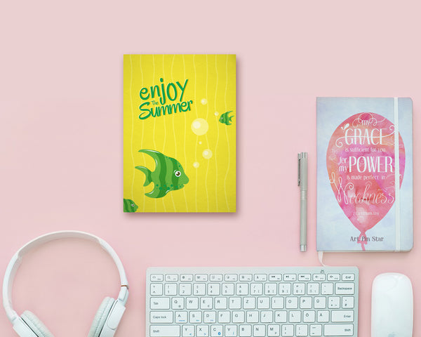 Enjoy the summer Fish Animal Greeting Cards