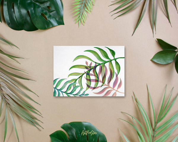 Jungle Element Botanical Garden Customized Greeting Card