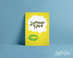 Summer Time Customizable Season Greeting Cards