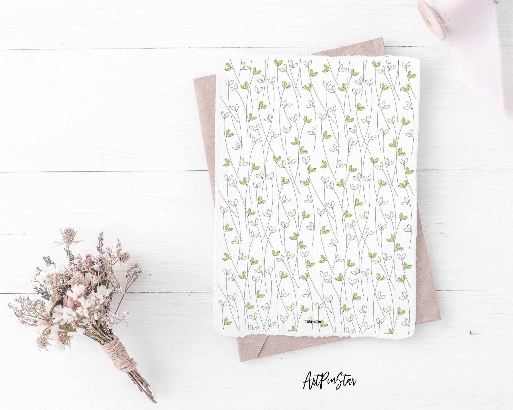 Grass Personalized Vellum Dashboard