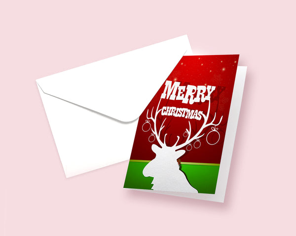 Merry Christmas Personalized Holiday Greeting Card Gifts