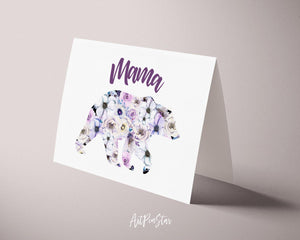 Mama bear Mother's Day Occasion Greeting Cards