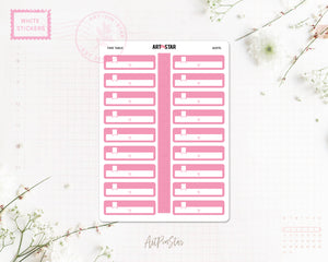 A097b | Time Table, Pink