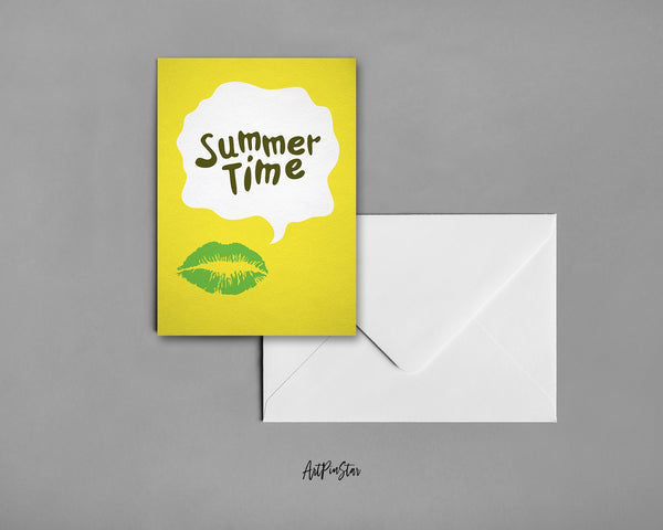 Summer Time Customizable Season Greeting Cards