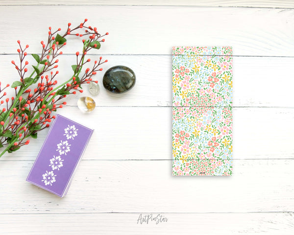 Colorful Floral Personalized Vellum Dashboard