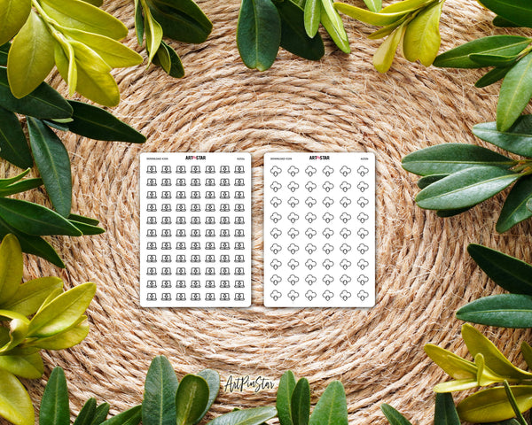 Download Icon White Stickers