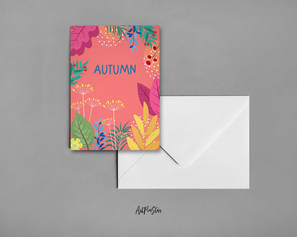 Nature Autumn Customizable Season Greeting Cards