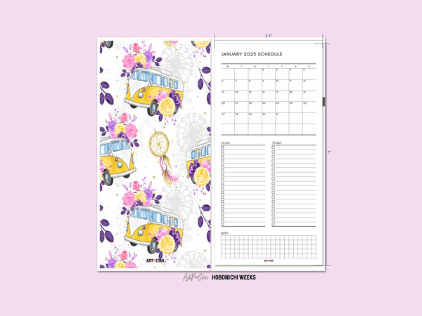 Summer Music Fest Personalized Vellum Dashboard