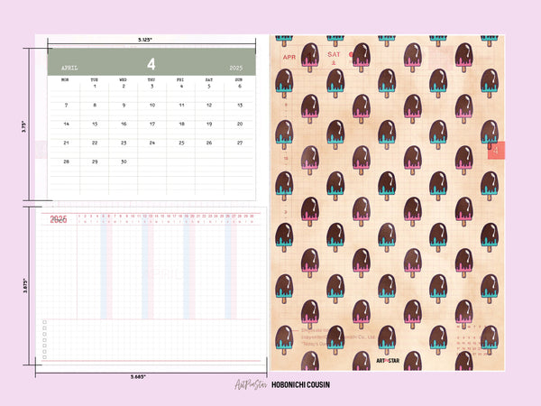 Ice Cream Personalized Vellum Dashboard