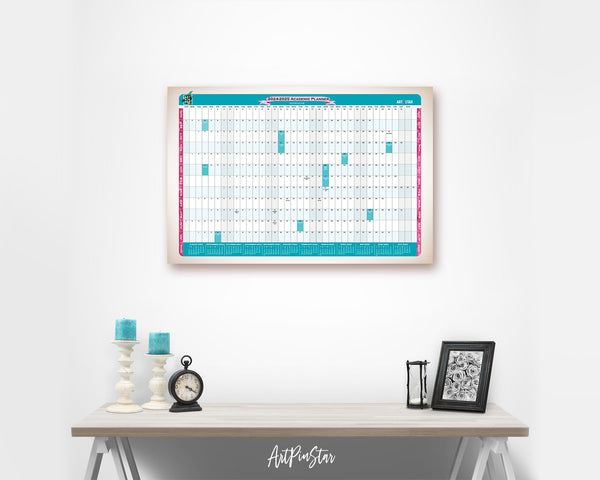 2024-25 Academic Customizable Yearly Wall Calendar