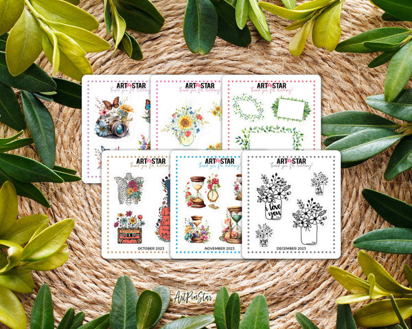 2023 12 Months Freebie Bundle