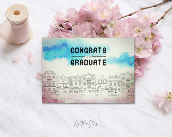 Congrats to the graduate Personalized Achievement Gift Cards