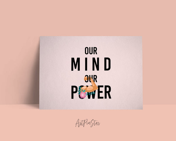 Our Minds Our Power LGBTQ Pride Cards