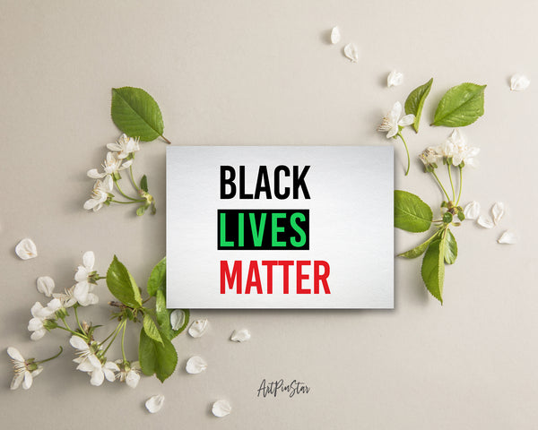 Black Lives Matter LGBTQ Pride Cards