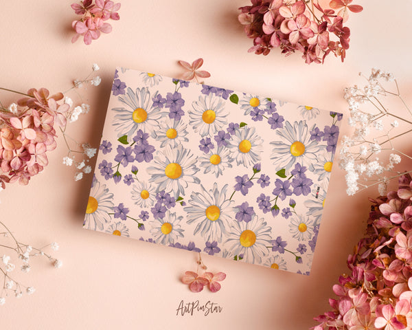 Camomile Wild Flower Personalized Vellum Dashboard