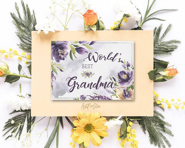 World's best grandma Grandparents Occasion Greeting Cards