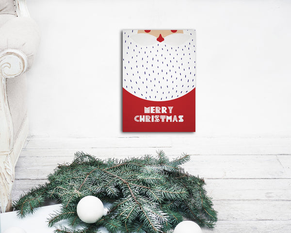 Merry Christmas Santa Personalized Holiday Greeting Card Gifts