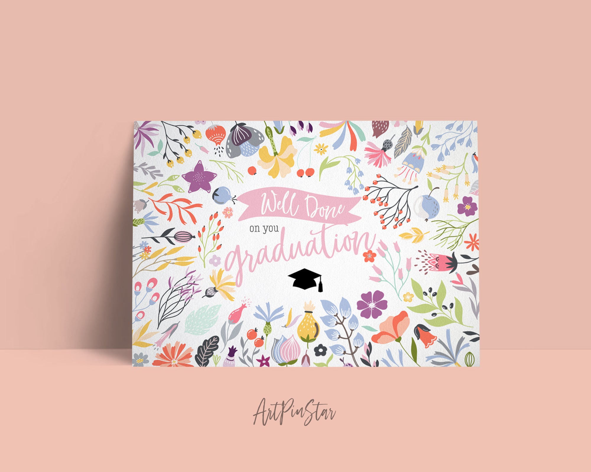 Well done on our graduation Personalized Achievement Gift Cards