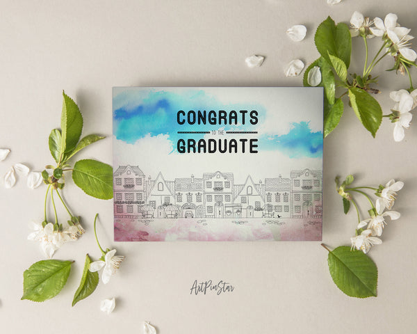 Congrats to the graduate Personalized Achievement Gift Cards