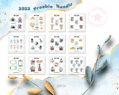 2023 12 Months Freebie Bundle