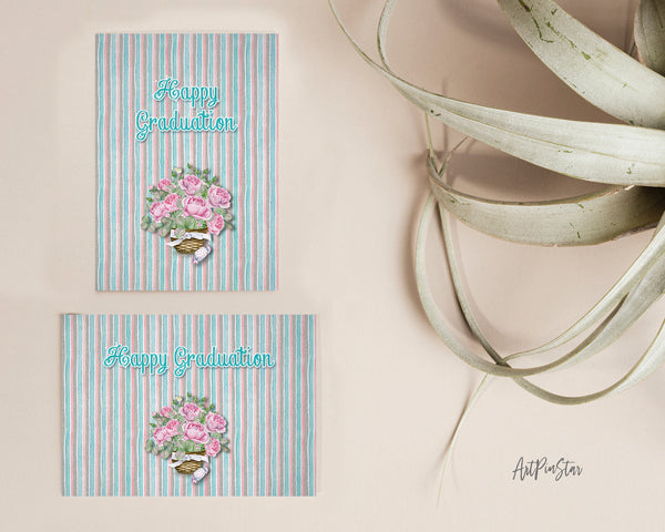 Happy Graduation Personalized Achievement Gift Cards