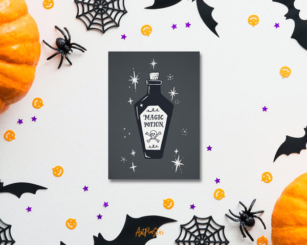 Magic Potion Halloween Custom Holiday Greeting Card