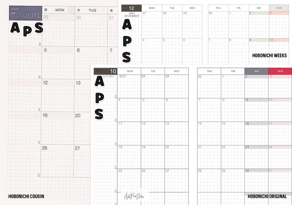 Alphabet Wola Cute White Stickers