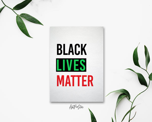Black Lives Matter LGBTQ Pride Cards