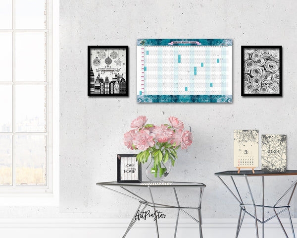 2024-25 Academic Schedule Customizable Yearly Wall Calendar