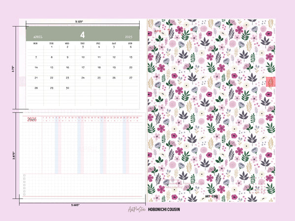 Garden Flower Personalized Vellum Dashboard