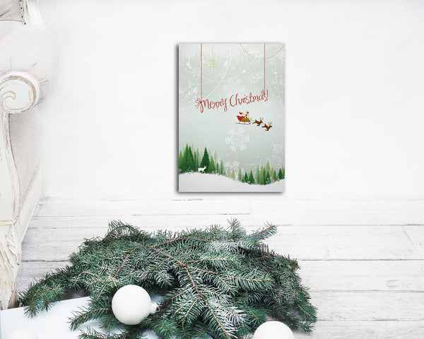 Merry Christmas Personalized Holiday Greeting Card Gifts