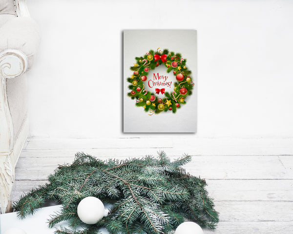 Christmas Wreath Personalized Holiday Greeting Card Gifts