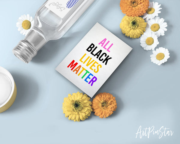 All Black Lives Matter LGBTQ Pride Cards